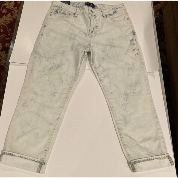 GAP Stretch Denim Jeans. Size10/30R. 5Pockets. Acid Wash. 99%Cotton. Zip&Button. - Picture 11 of 11